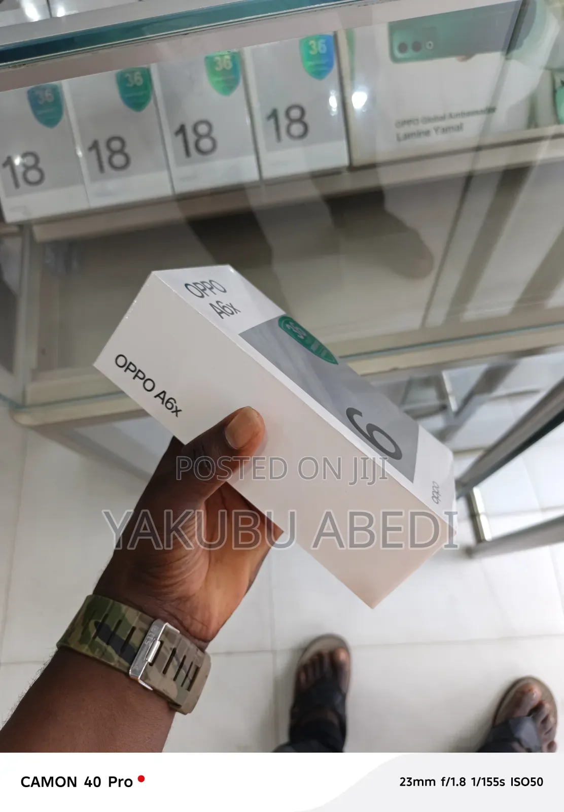 New Oppo A6x 256 GB Black