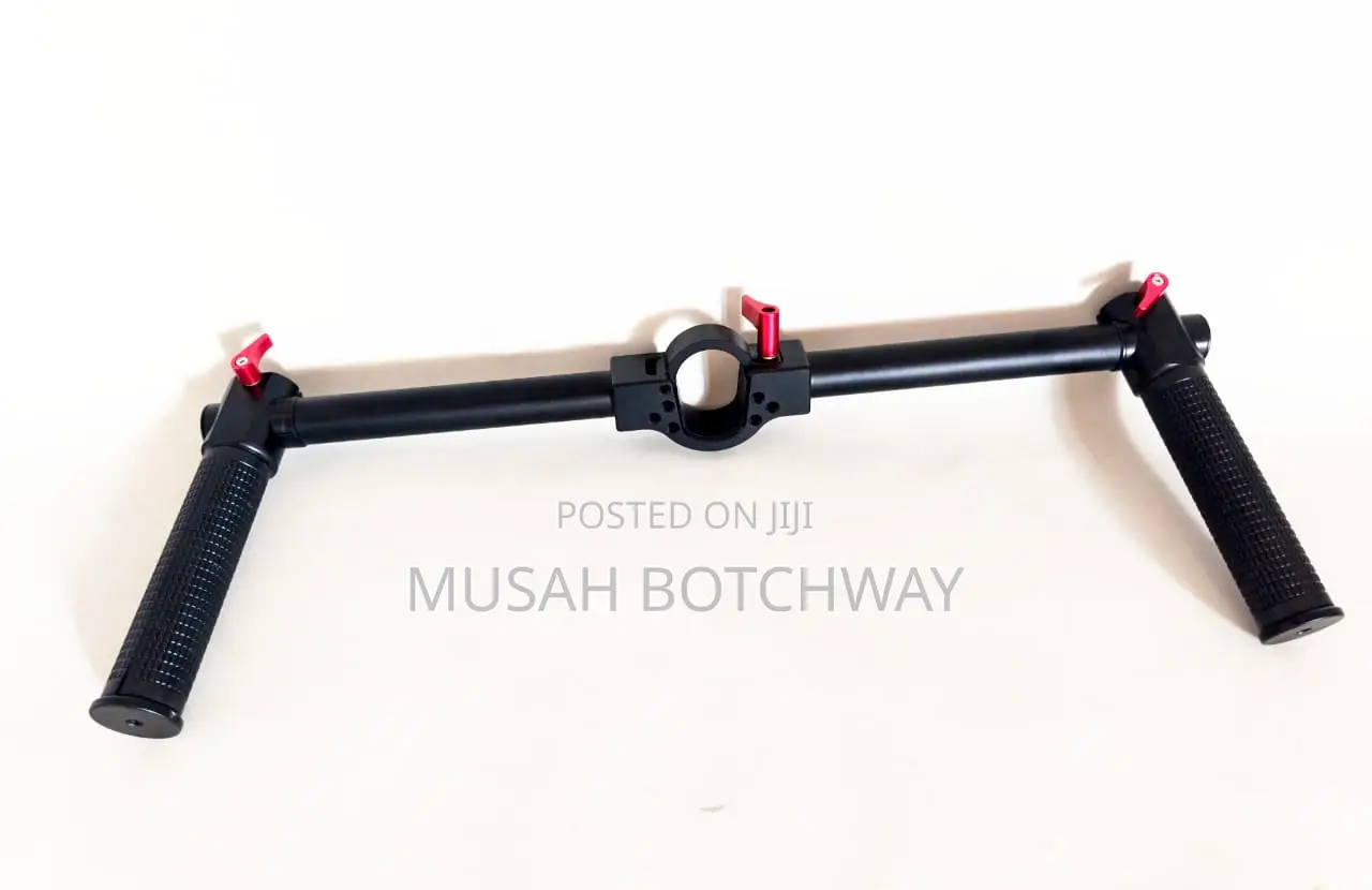 CAMVATE C0933 Dual Handgrip Camera Rig – 15mm Rod