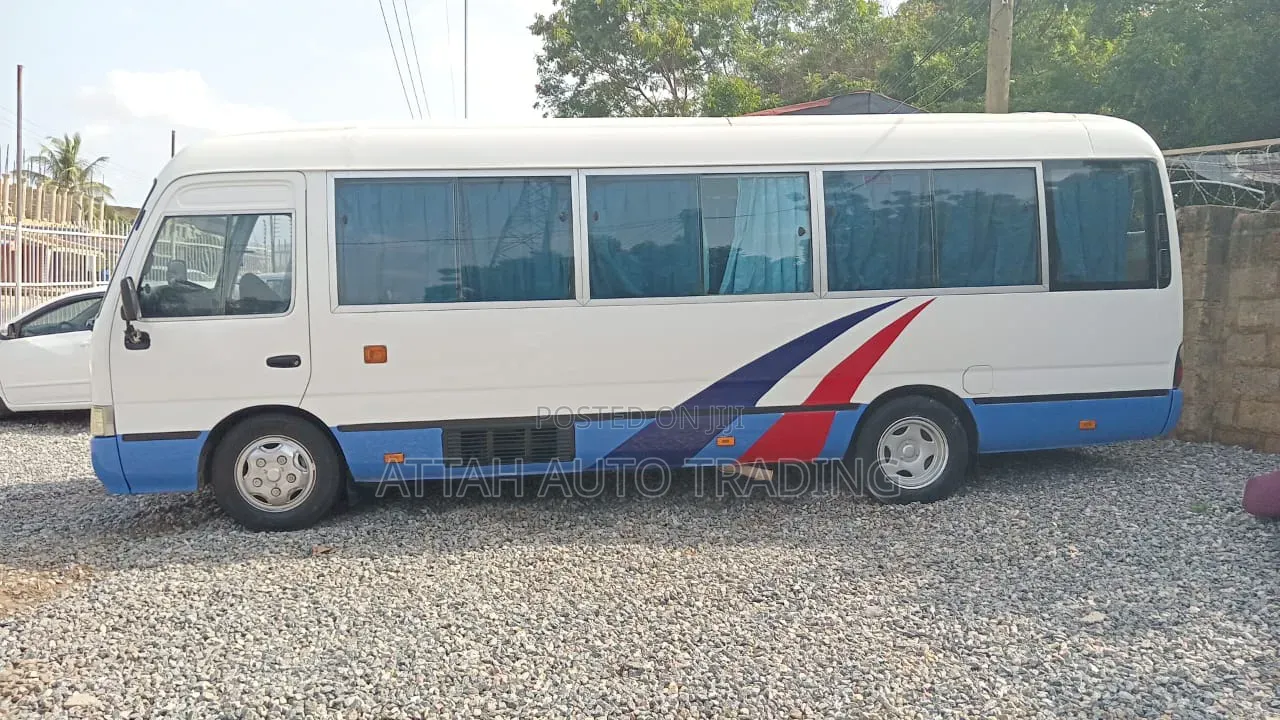 Toyota Coaster 2012 White