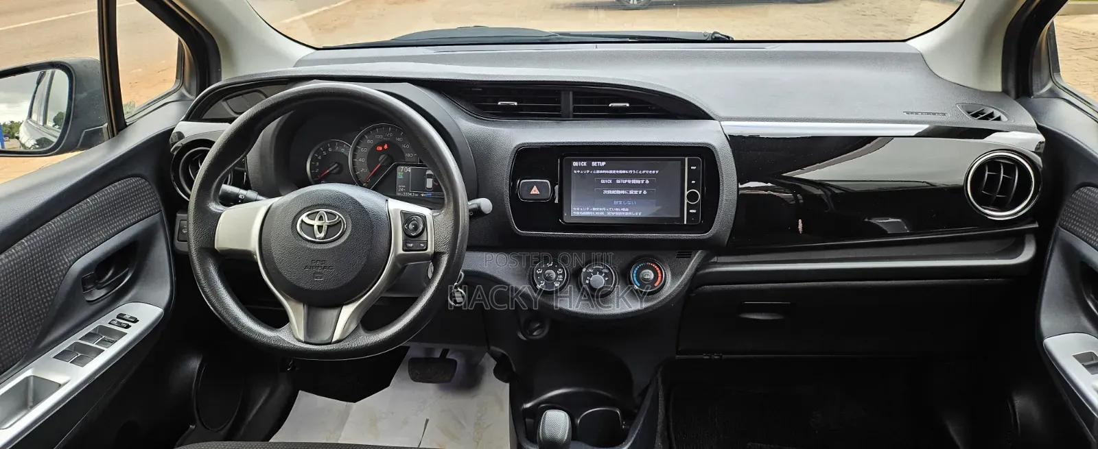 Toyota Vitz 2015 Black
