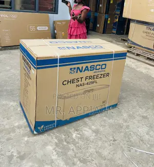 Check Out Classic Nasco Single Door Chest Freezer(Nas475fl)400L,Black.