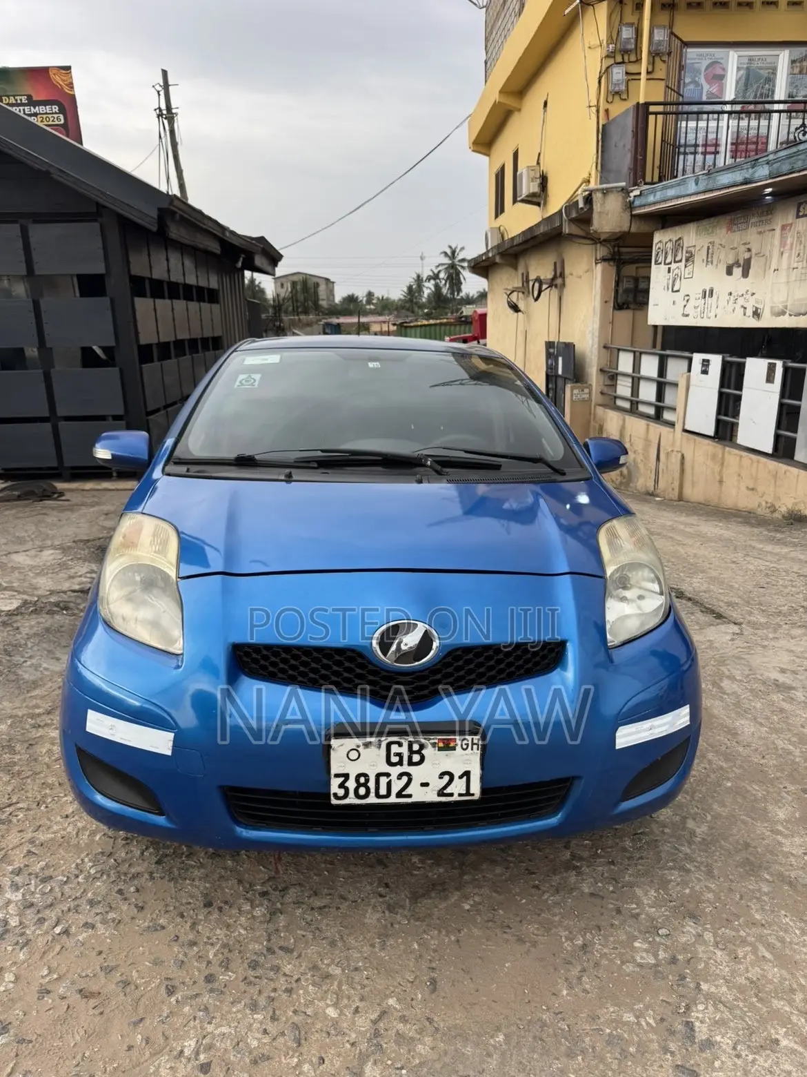 Toyota Vitz 1.3 AWD 3dr 2010 Blue