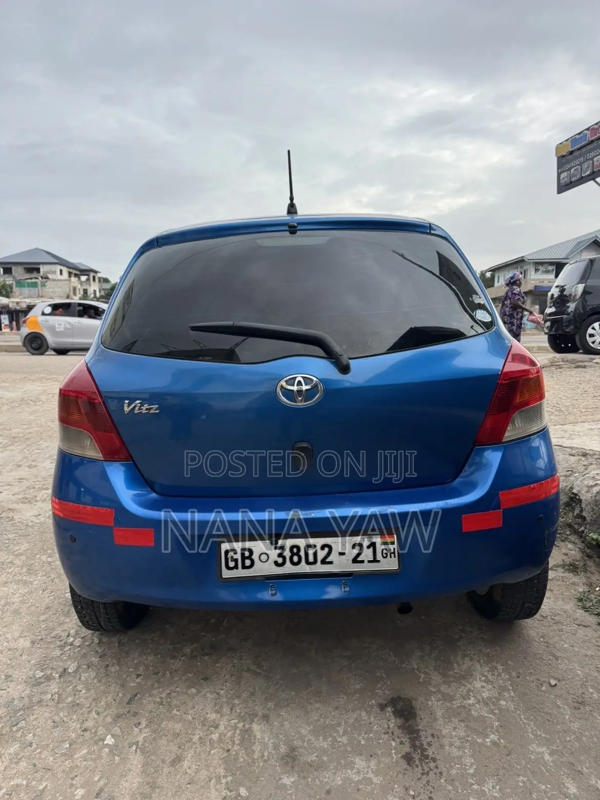 Toyota Vitz 1.3 AWD 3dr 2010 Blue