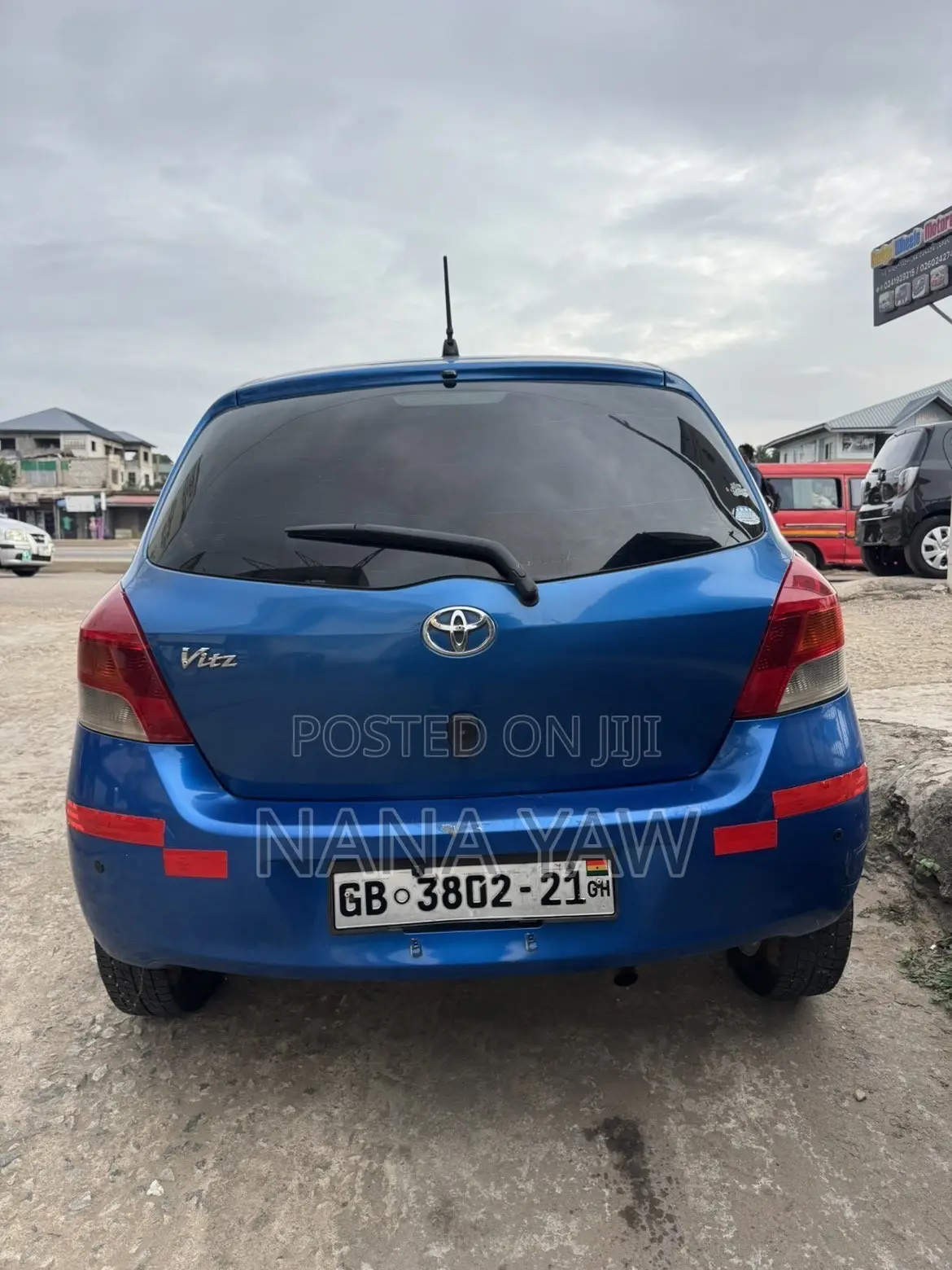 Toyota Vitz 1.3 AWD 3dr 2010 Blue