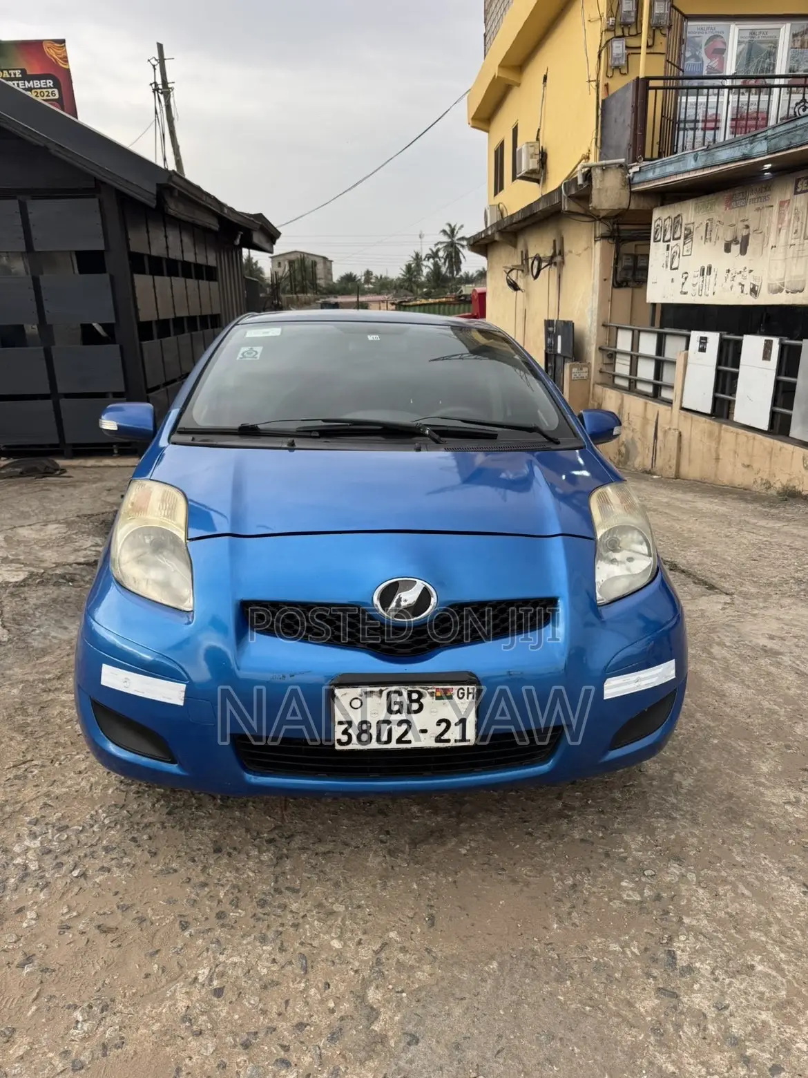 Toyota Vitz 1.3 AWD 3dr 2010 Blue