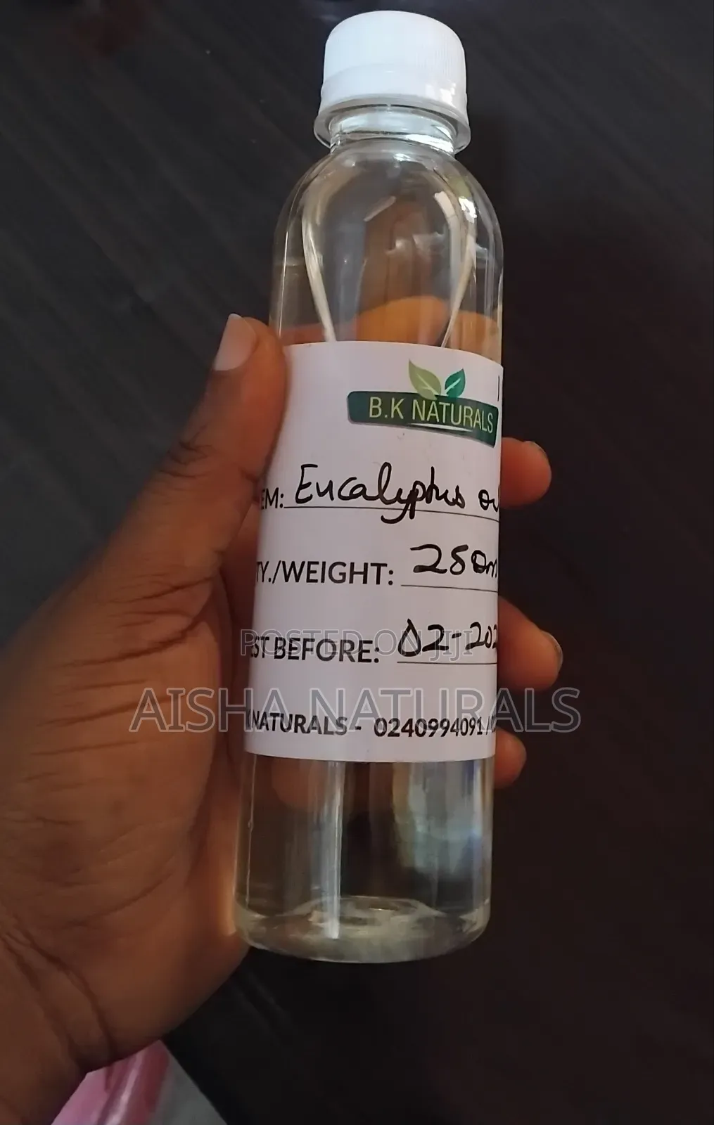 Pure Eucalyptus Oil 250ml