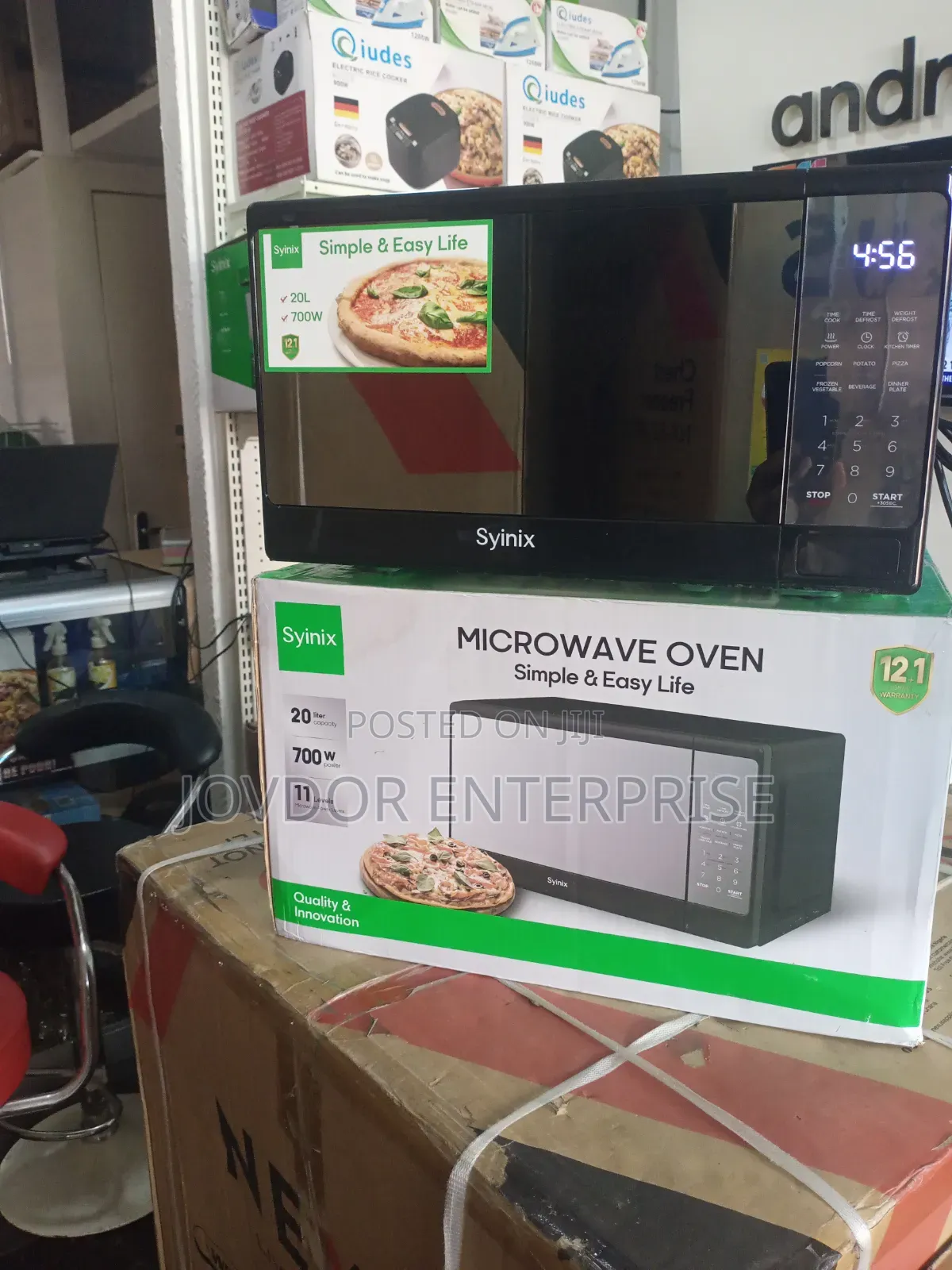 Syinix Digital Microwave 20L