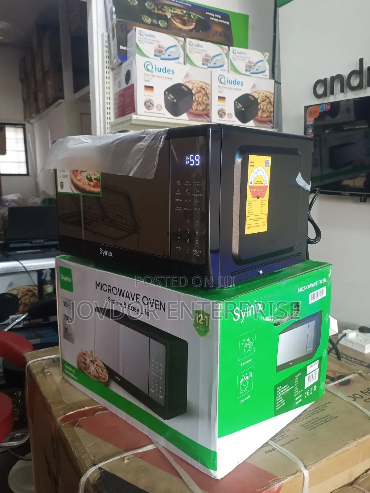 Syinix Digital Microwave 20L
