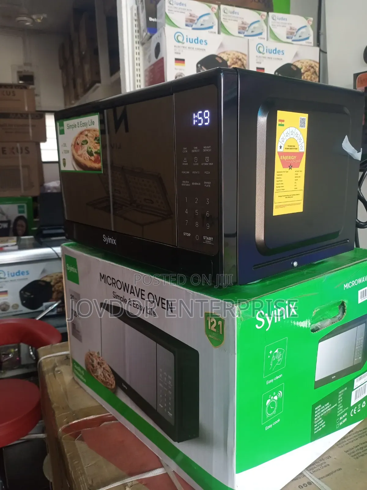 Syinix Digital Microwave 20L