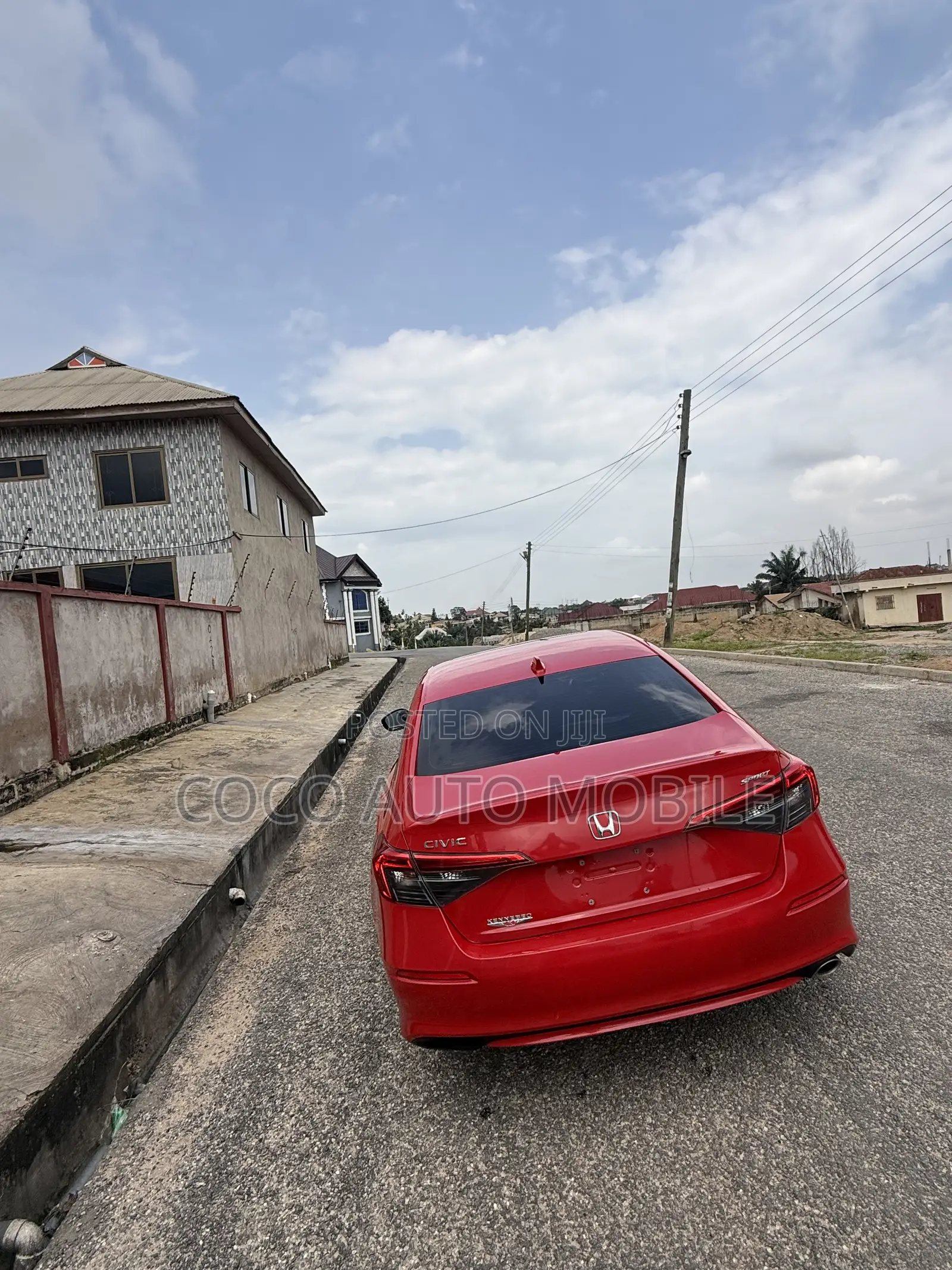 Honda Civic Sport 2022 Red