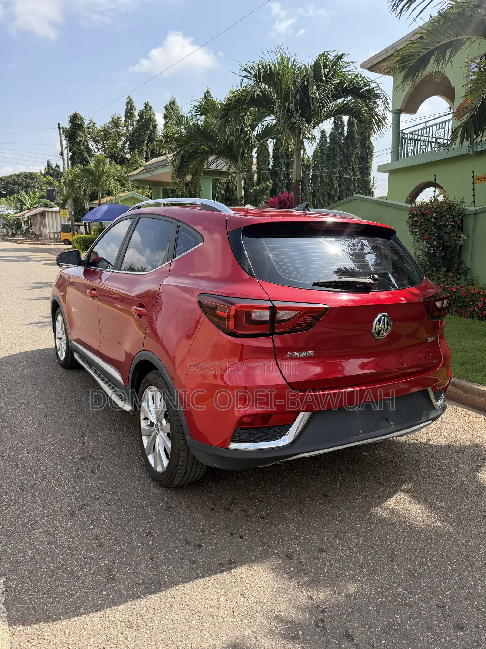 MG ZS 2017 Red
