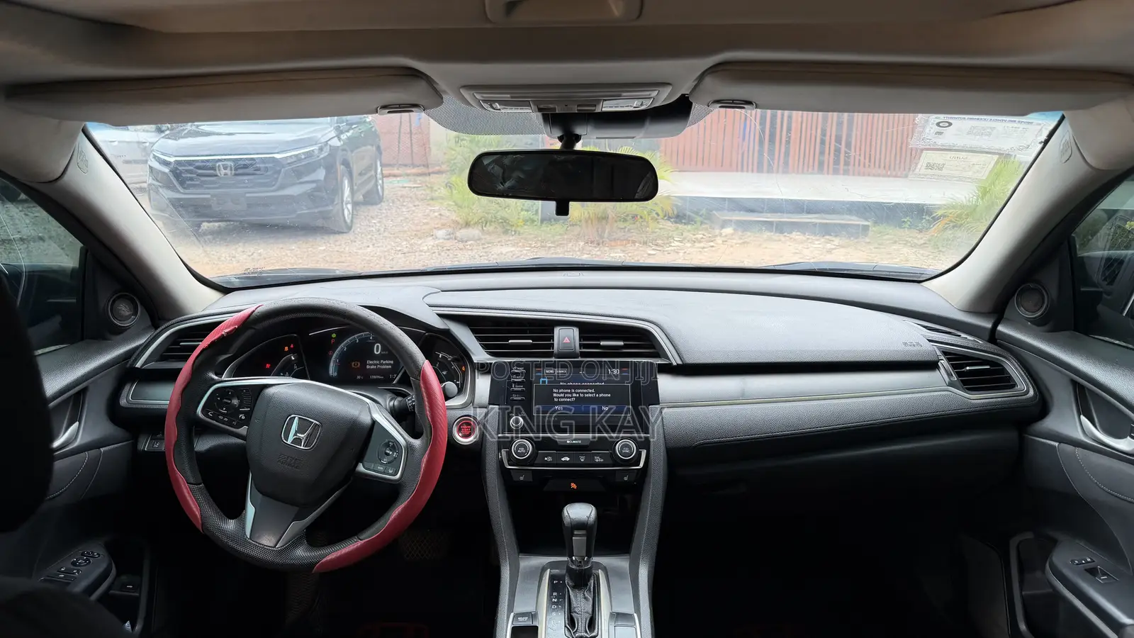 Honda Civic EX-L 2dr Coupe (1.5L 4cyl) 2016 Black