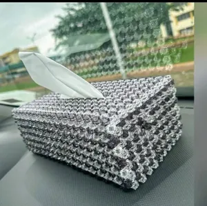 Handmade Bead Tissue Box Covers