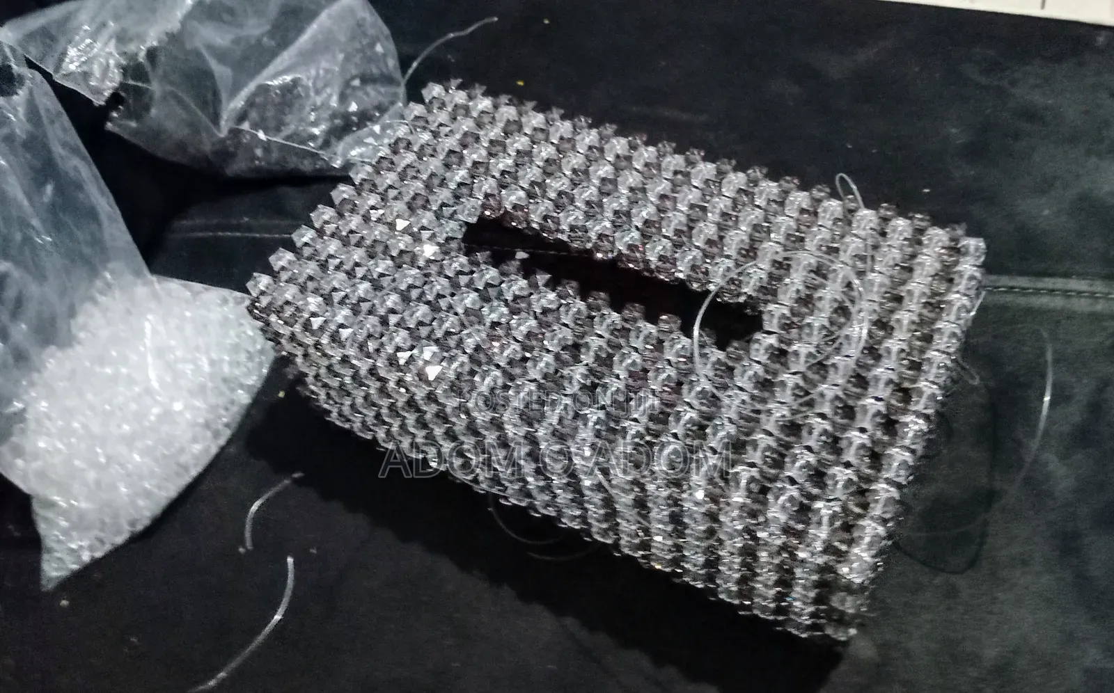 Handmade Bead Tissue Box Covers