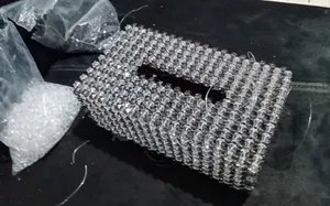 Handmade Bead Tissue Box Covers