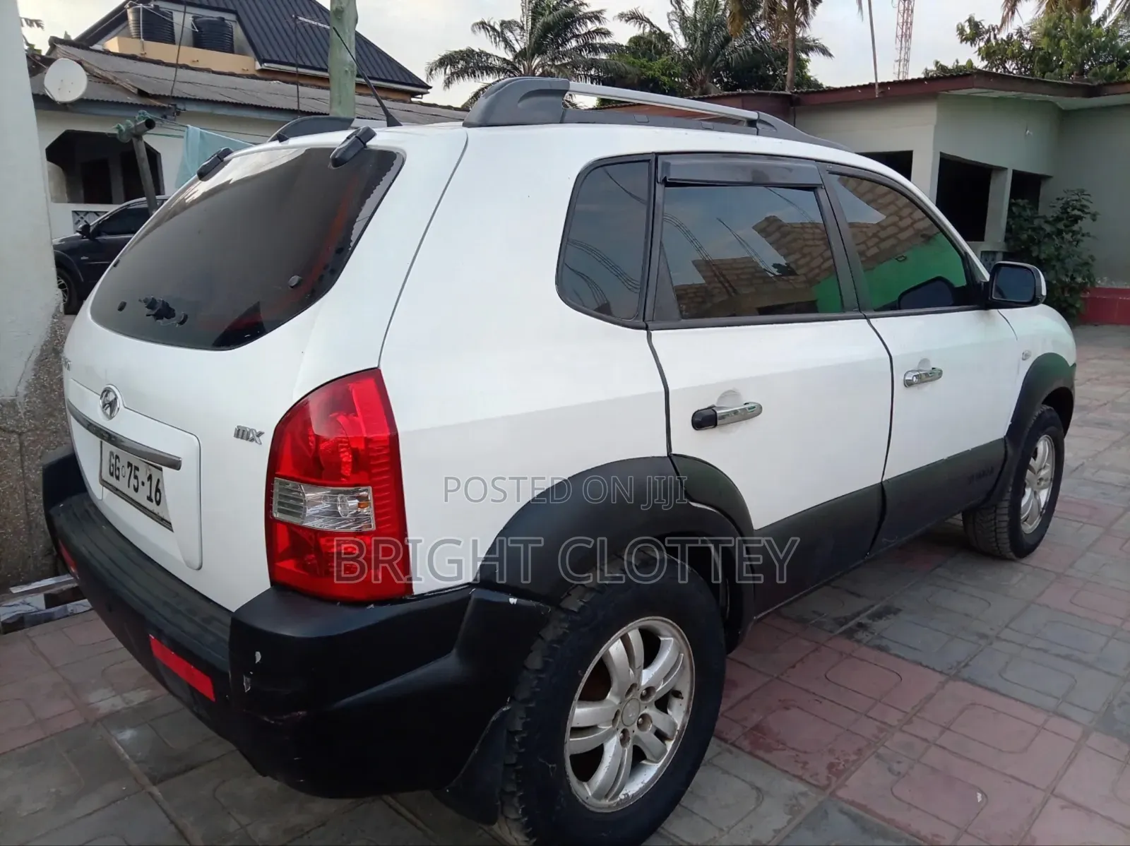 Hyundai Tucson 2008 White