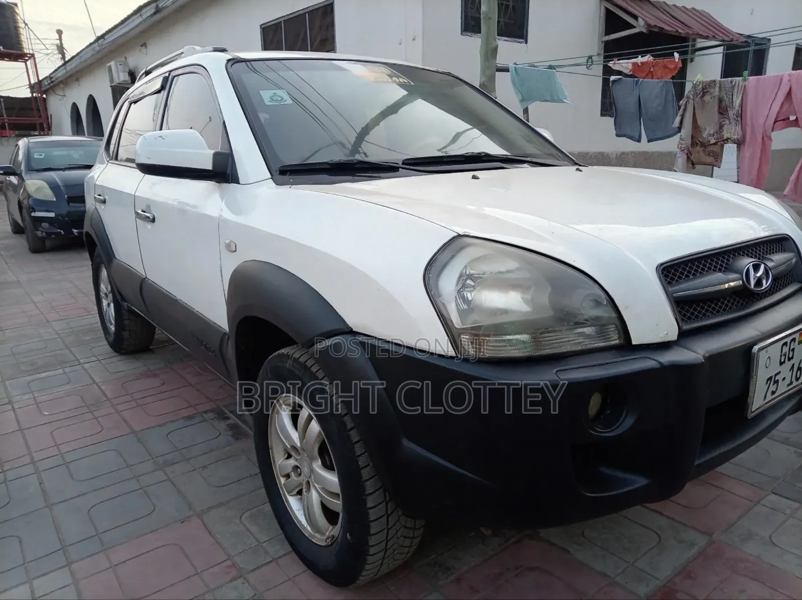 Hyundai Tucson 2008 White