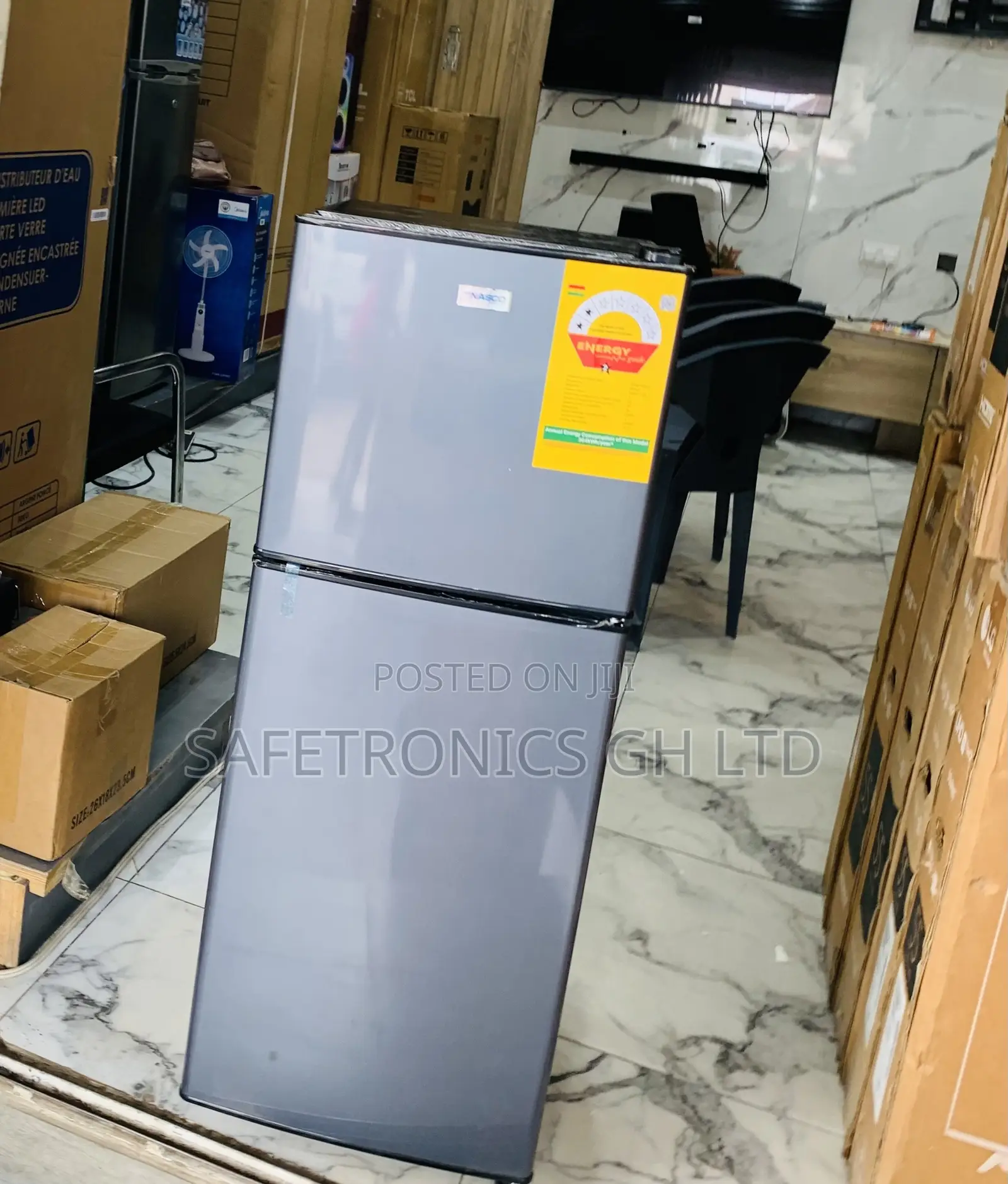 Quality Unveiling Grey __ Nasco 112L Nasf2-13fl 2 Doors Fridge
