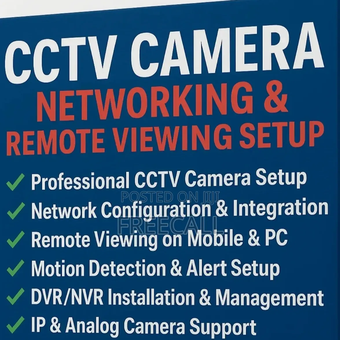 Cctv Camera Setup