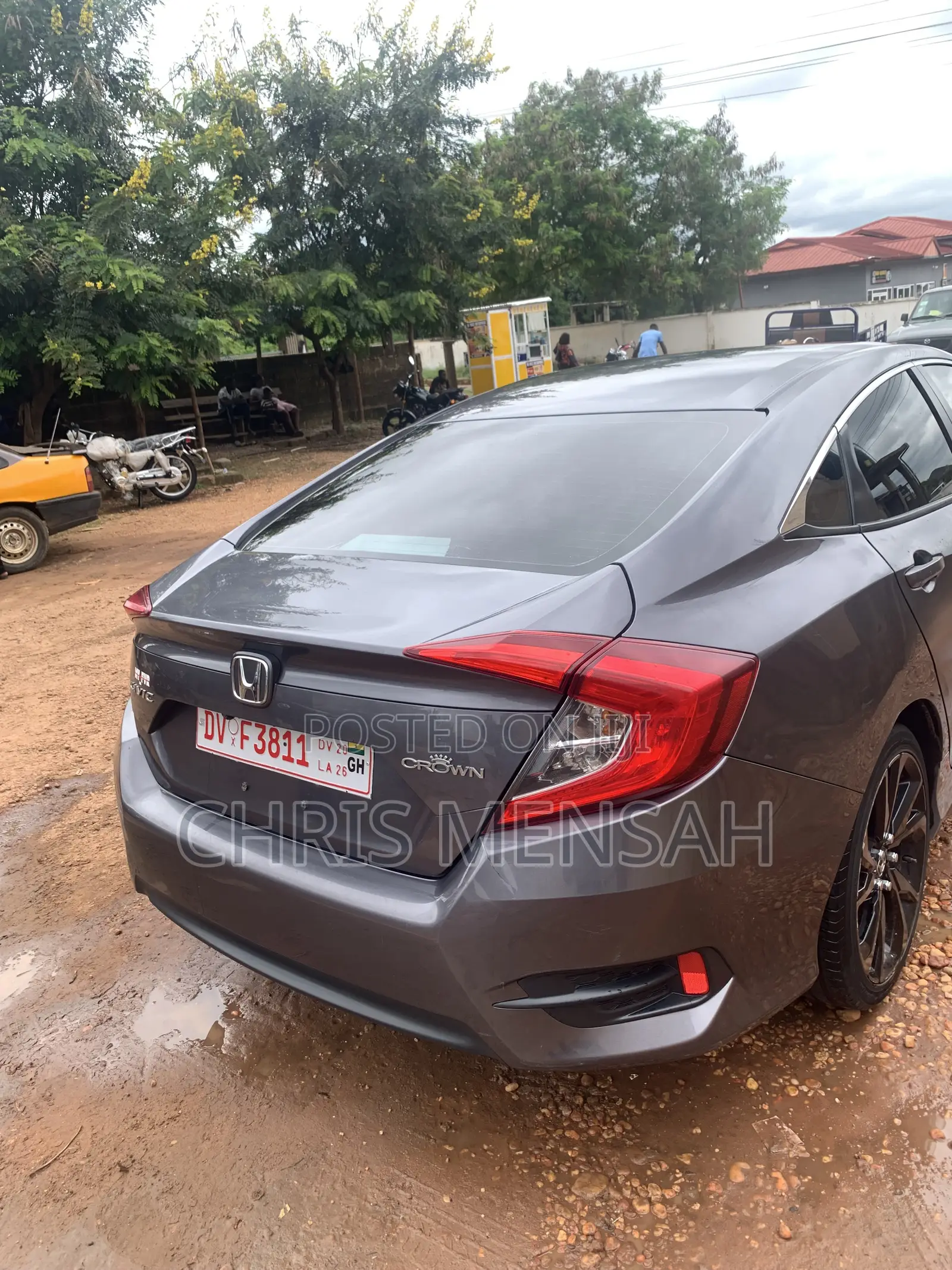 Honda Civic LX 4dr Sedan (2.0L 4cyl) 2016 Gray