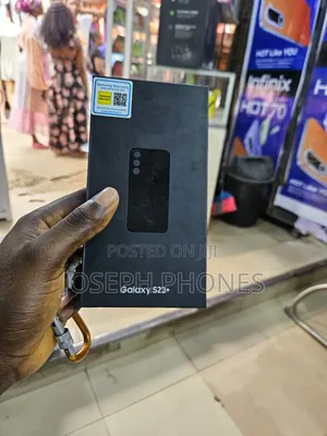 New Samsung Galaxy S23 Plus 256 GB Black