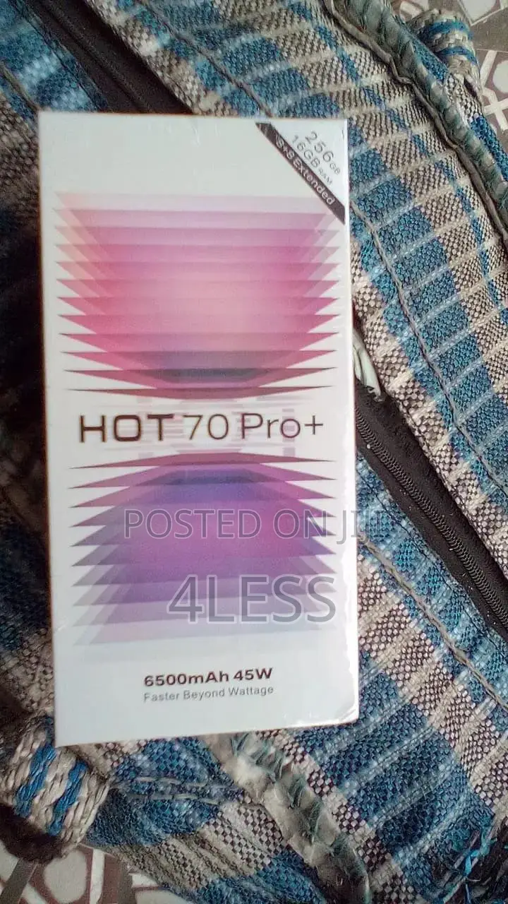 New Infinix Hot 70 Pro 5G+ 256 GB Blue