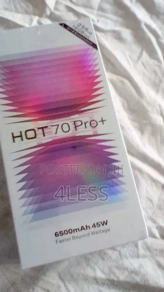 New Infinix Hot 70 Pro 5G+ 256 GB Blue