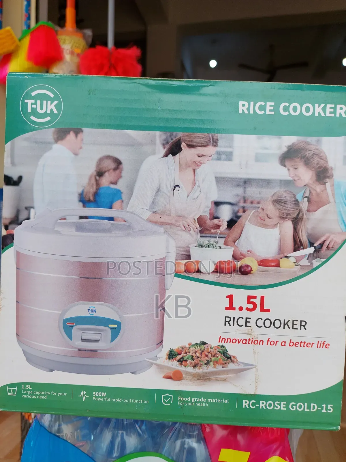 T-Uk 1.5L Rice Cooker