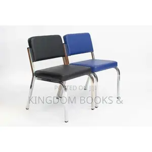 Professional Leather Office Visitors / Waiting Room Chair