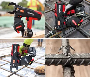 MAX Automatic Rebar Tying Machine for Hire – Steel Benders Decking