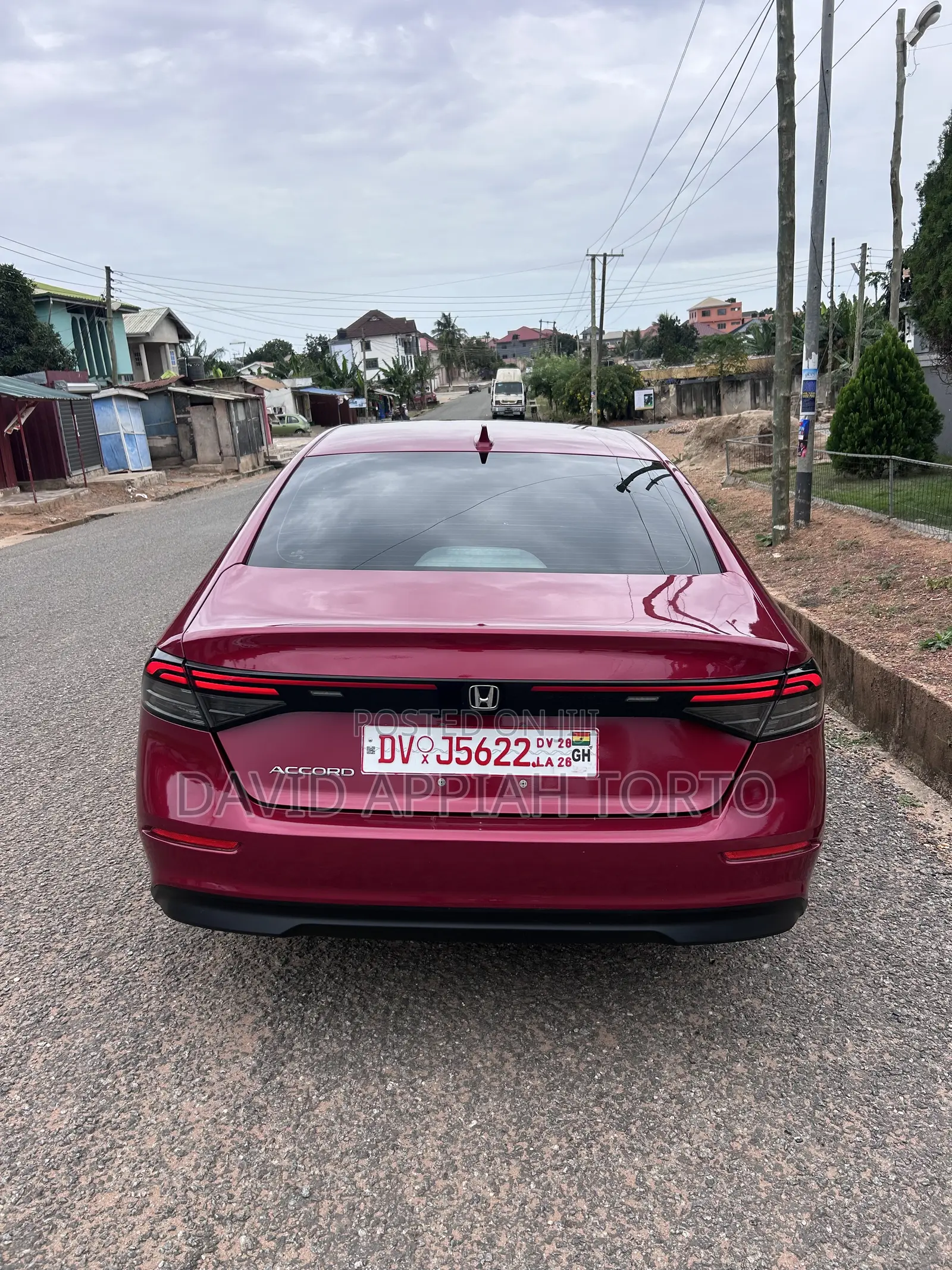 Honda Accord EX CVT 2023 Red