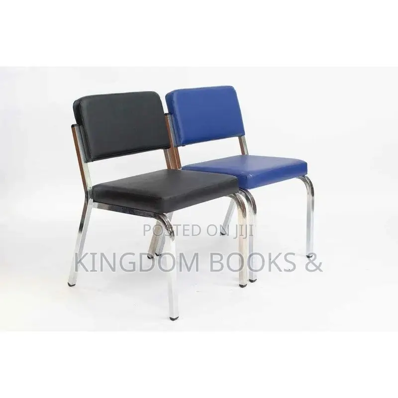 Professional Leather Office Visitors / Waiting Room Chair