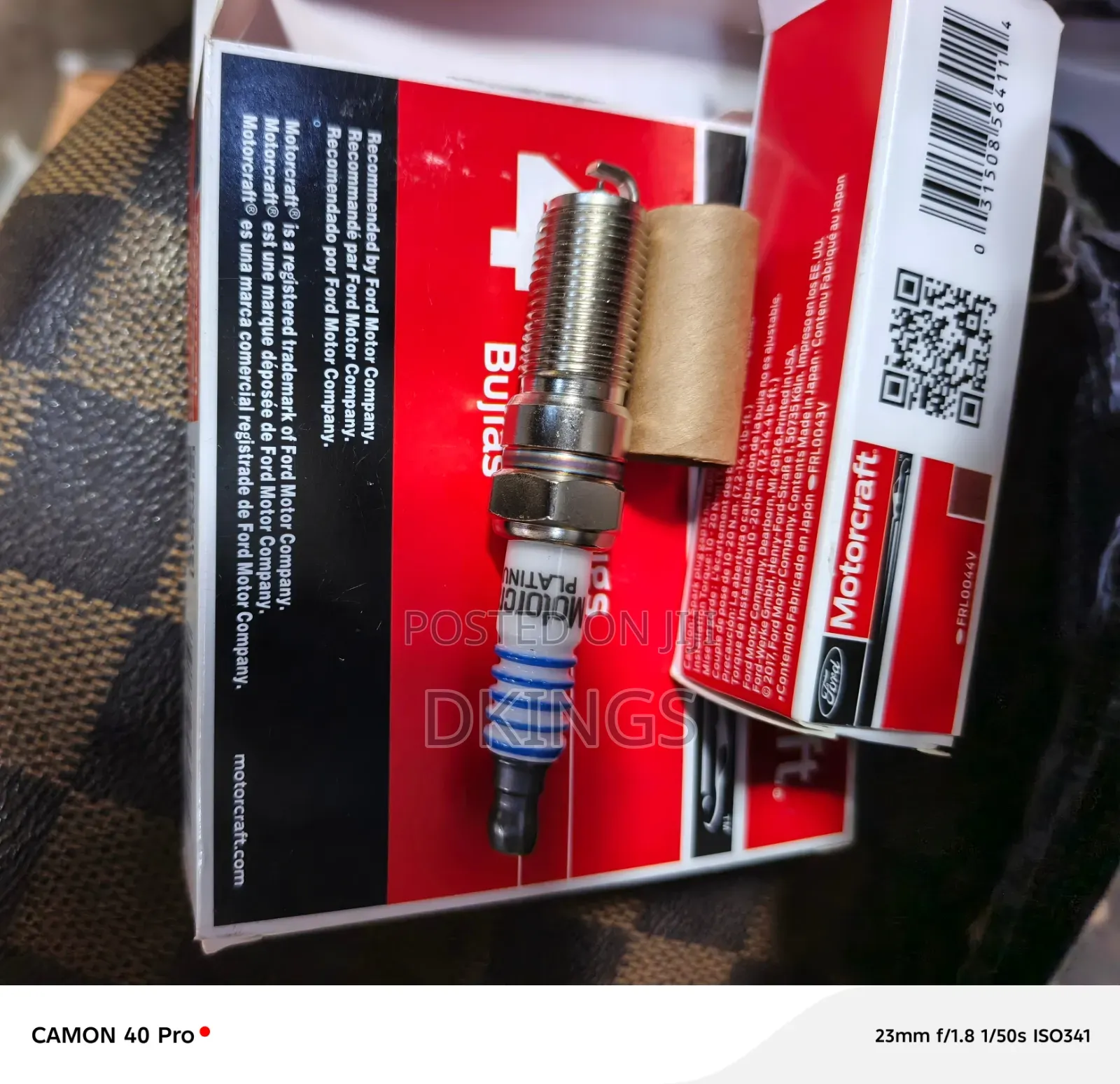 Motorcraft Original Spark Plugs 16/16 Long