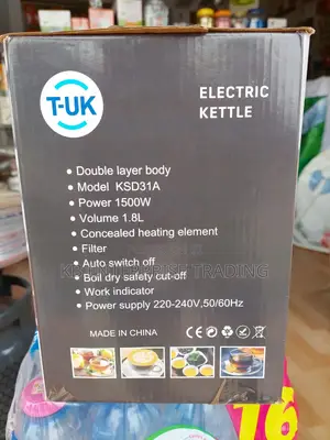 1.8l T-Uk Electric Kettle