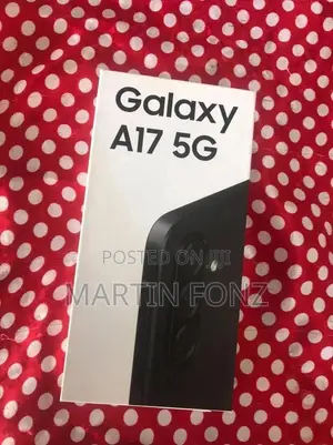 New Samsung Galaxy A17 5G 256 GB Black