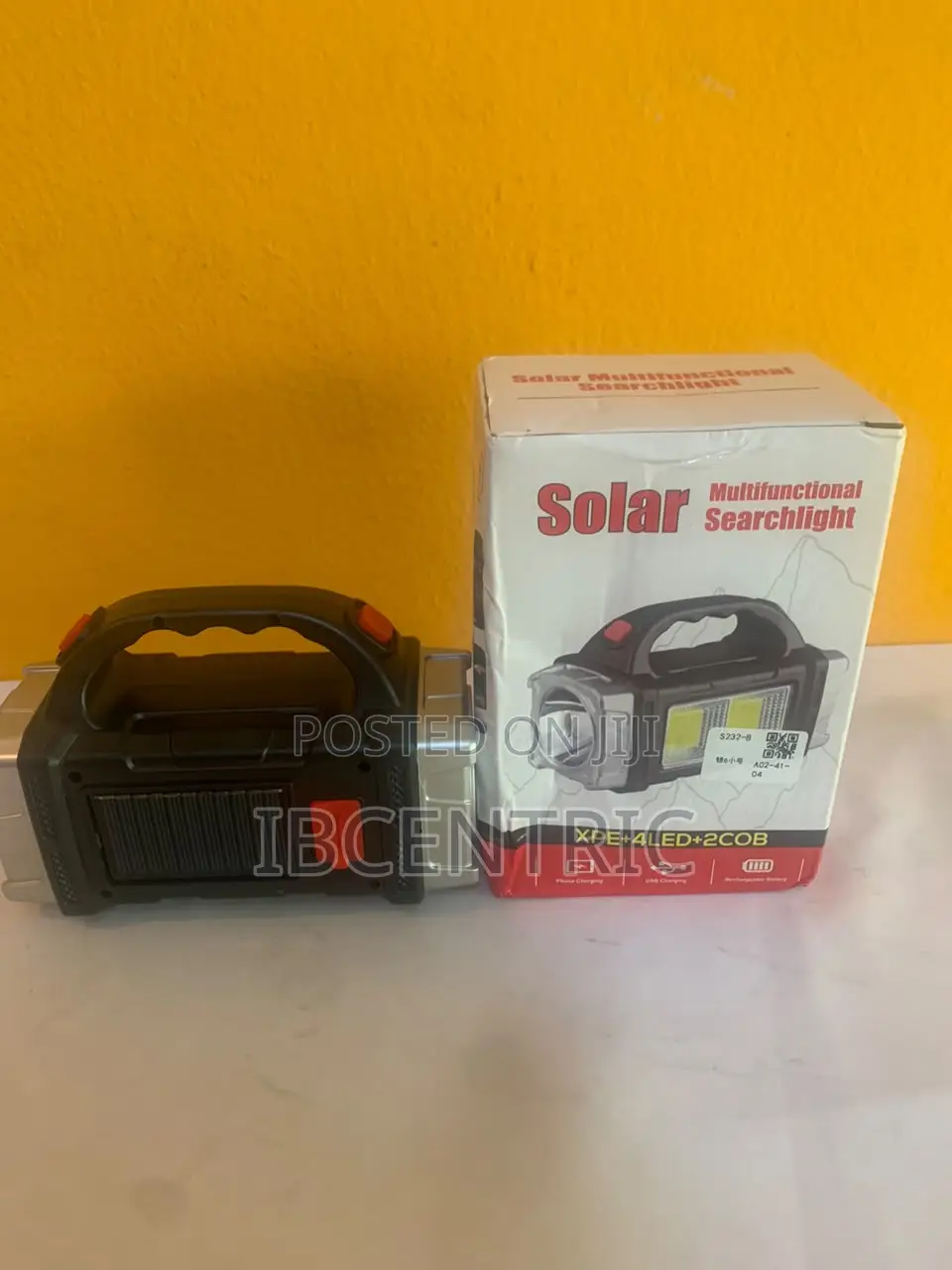 Solar Multifunctional Searchlight