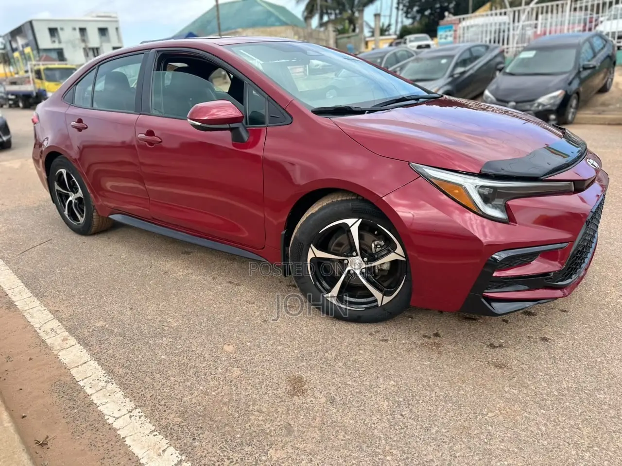 Toyota Corolla SE 2023 Red