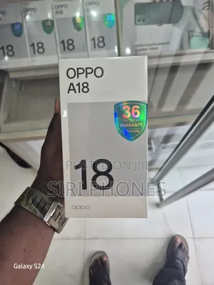 New Oppo A18 128 GB Graphite