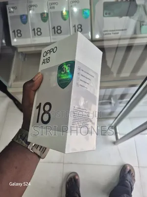 New Oppo A18 128 GB Graphite