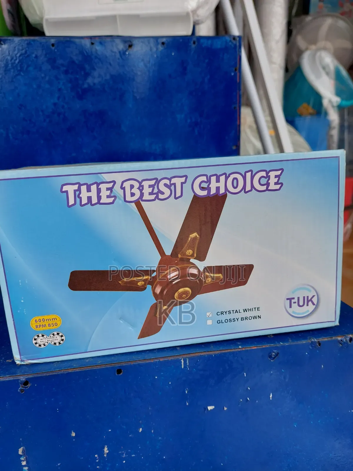 4 Blade T-Uk Ceiling Fan