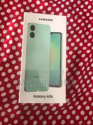 New Samsung Galaxy A06 128 GB Black