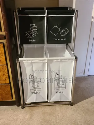 2 Tier Laundry Clothes Storage Organizer Basket in Accra-Fast Delivery