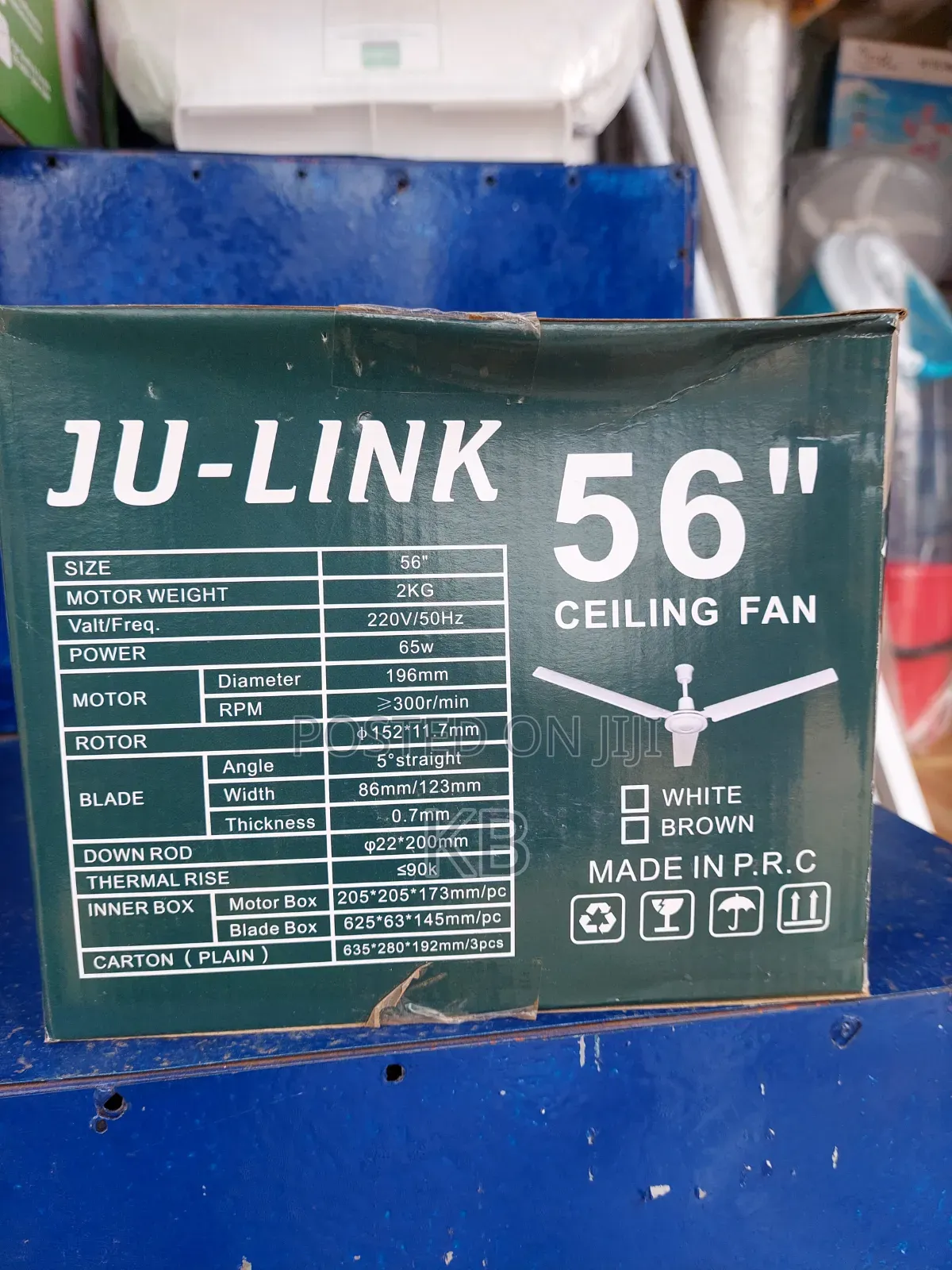 3 Blade Ju-Link Ceiling Fan