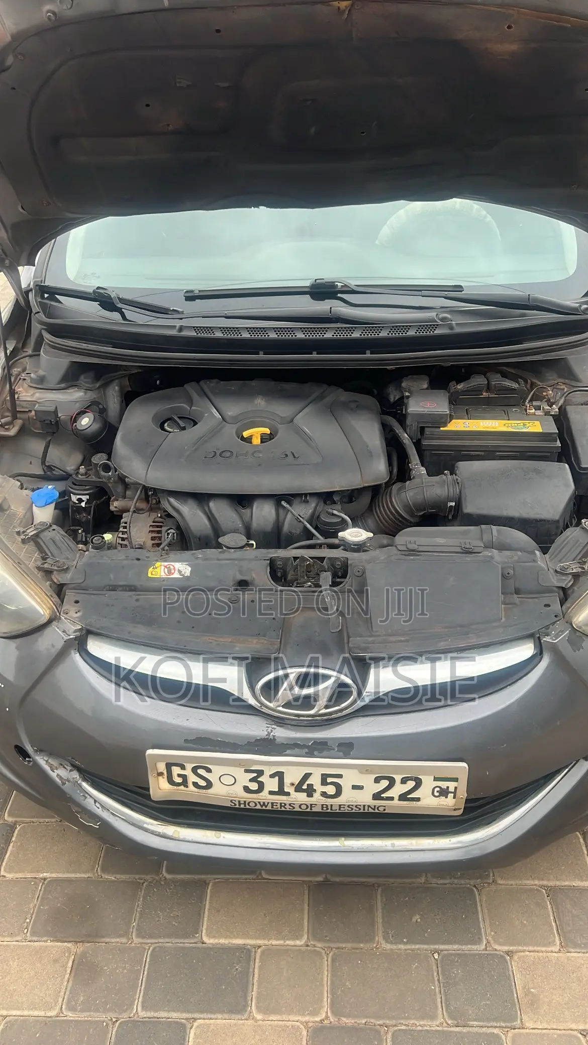 Hyundai Elantra GLS Sedan FWD (1.8L 4cyl 6A) 2013 Silver