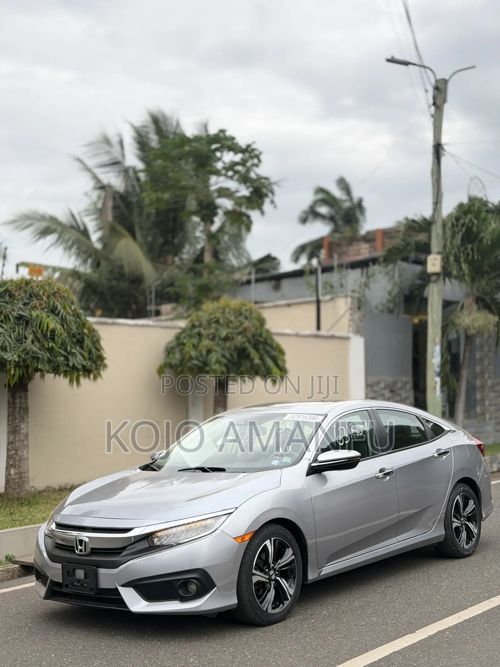 Honda Civic Touring 4dr Sedan (1.5L 4cyl) 2016 Silver