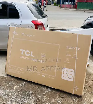Extremely Durable TCL 65” Qled Smart Android Google TV(Black)
