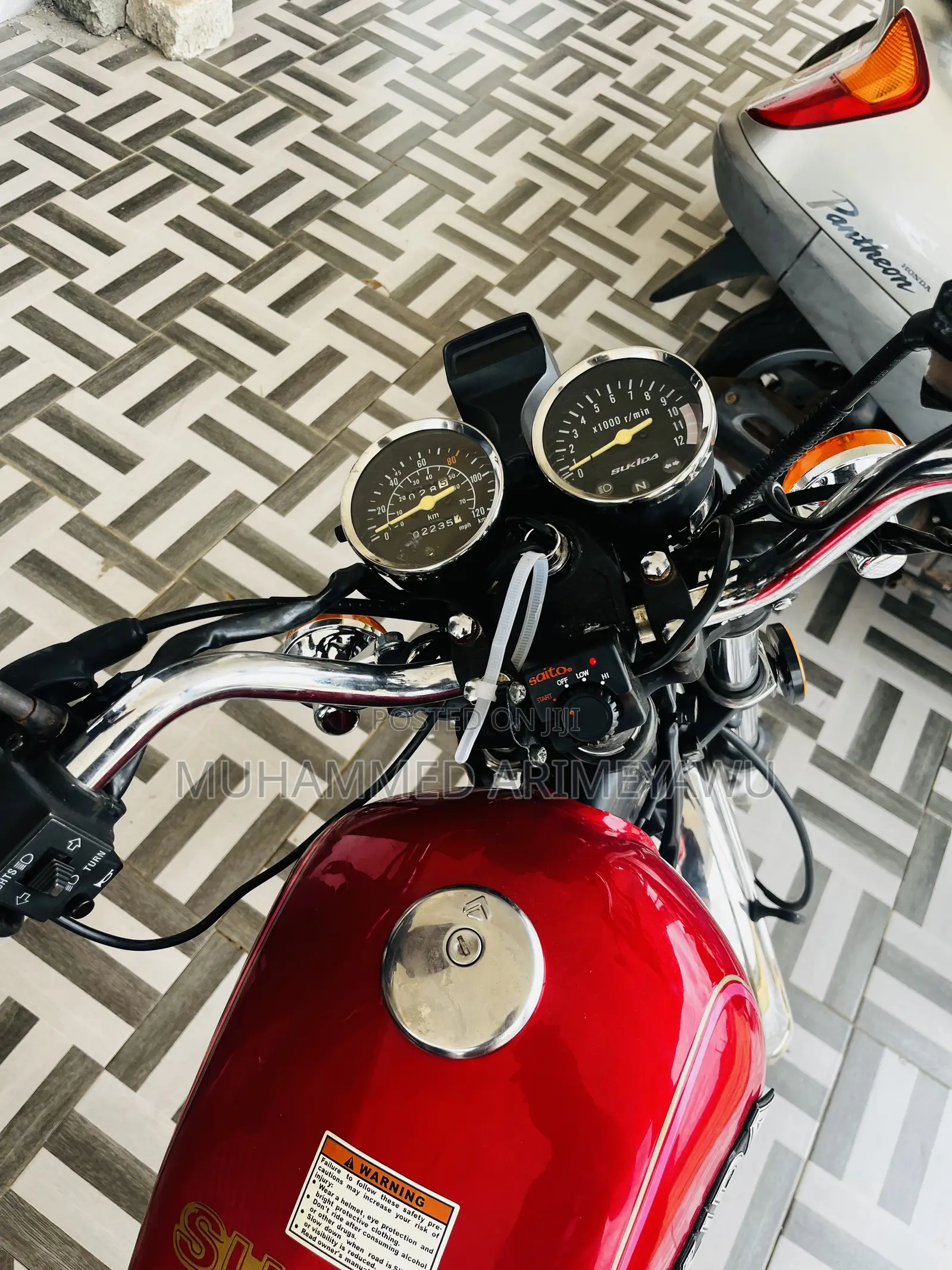 Suzuki GSX 125 2007 Red