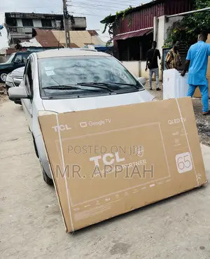 Check Out Authentic TCL 65” Qled Smart Screen Television(Android).