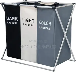 3 in 1 Foldable Laundry Clothes Organizer- Fast Delivery in 2 Hours