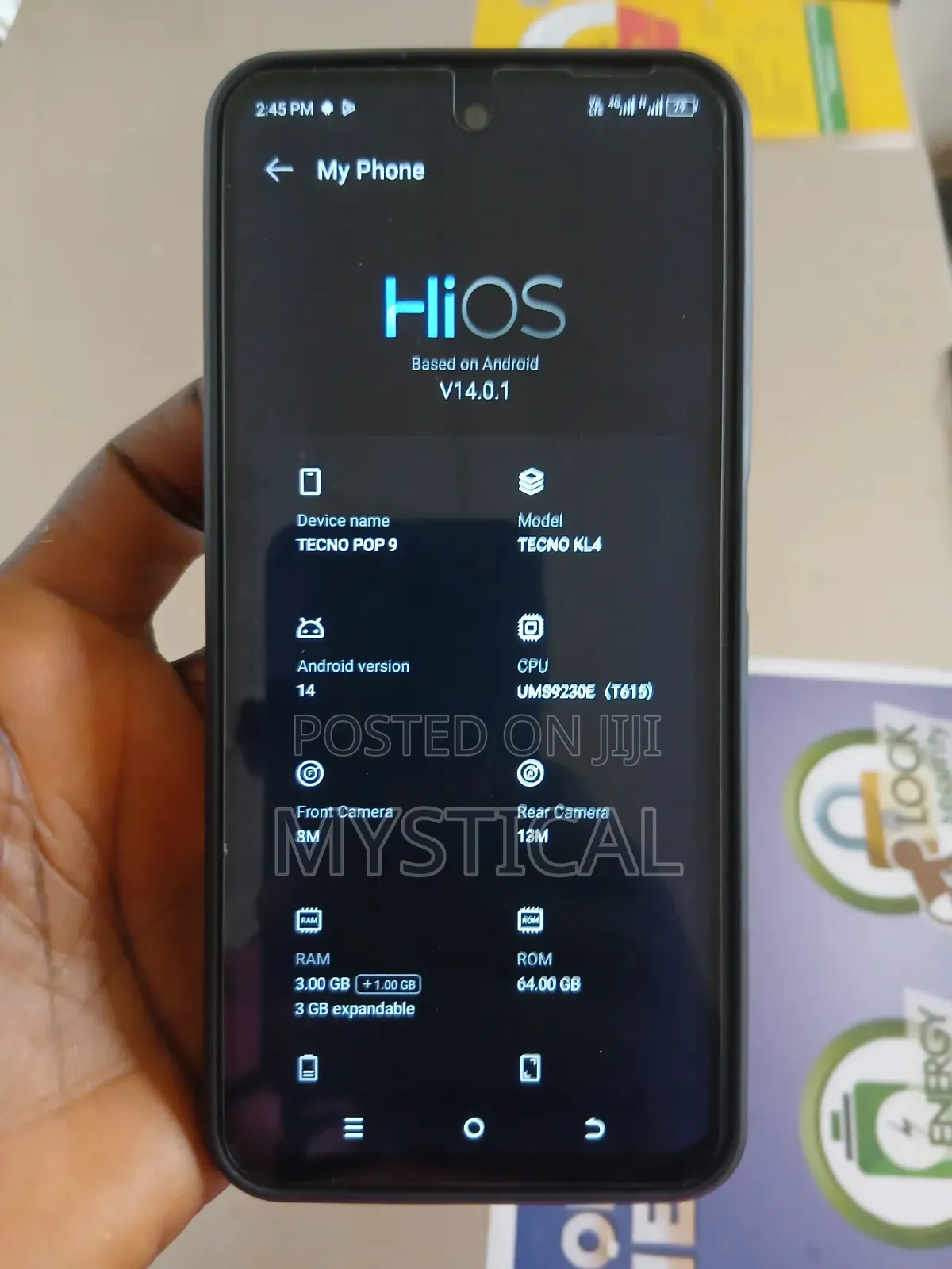 Tecno Pop 9 64 GB White